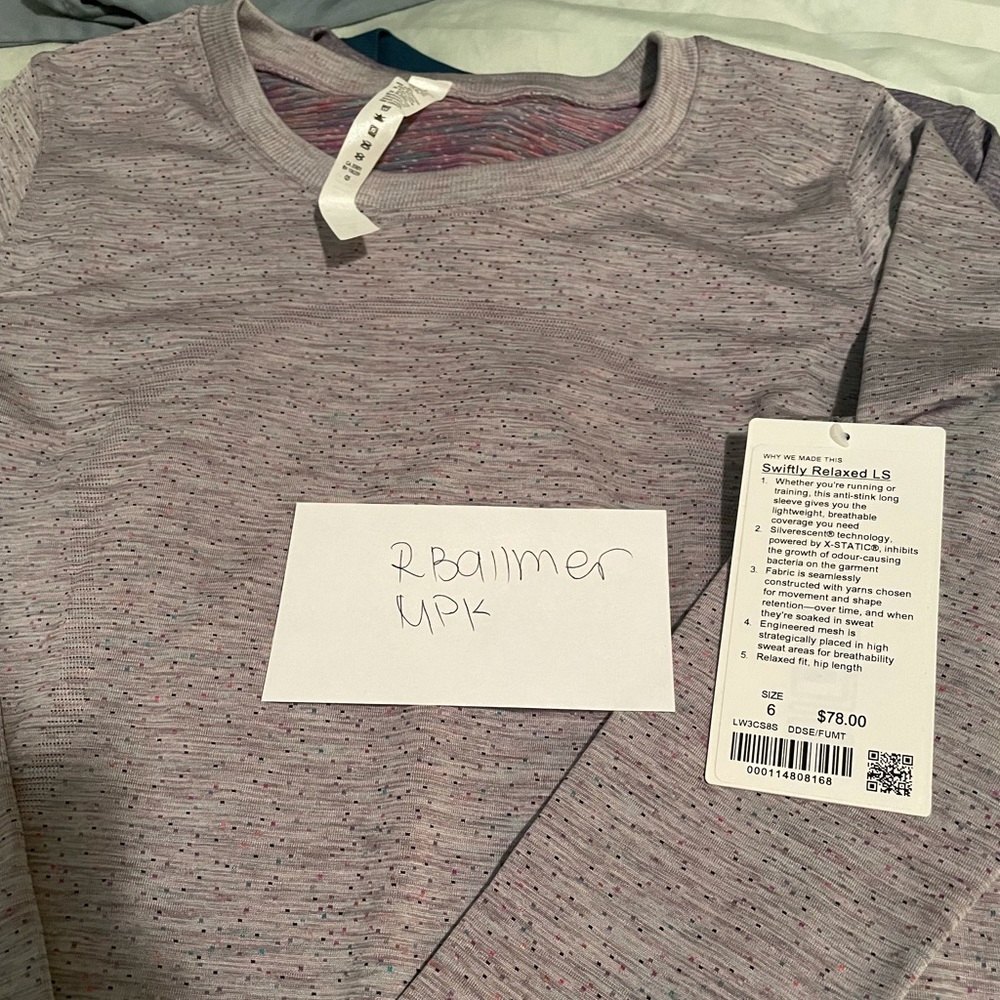 Lululemon nwt swiftly relaxed